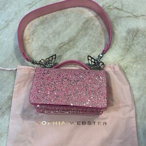 Sophia Webster pink bag